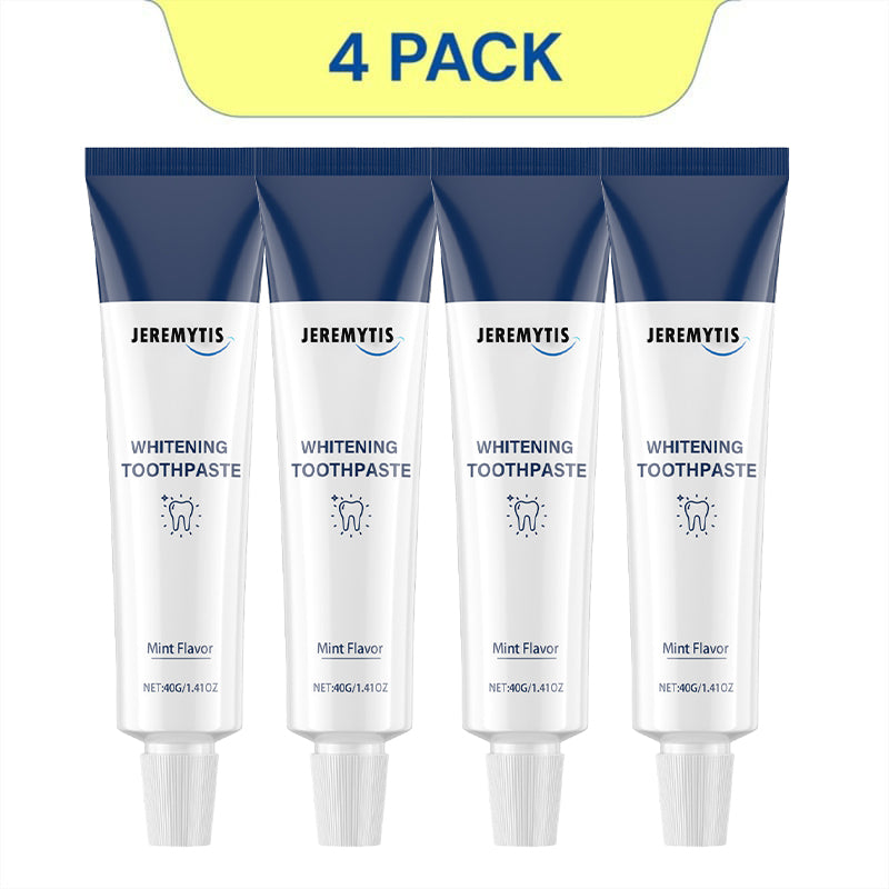 🦷 Fluoride-Free Hydroxyapatite Teeth Whitening Toothpaste with Coconut Oil & Xylitol ❄️