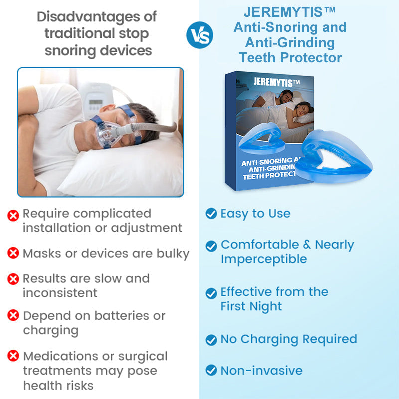 ✨JEREMYTIS™ Anti-Snoring & Anti-Grinding Teeth Protector Universal Size